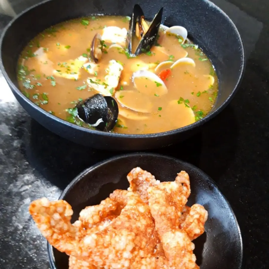 creation thumb for Bouillabaisse/Tapioka-Tomatenchip