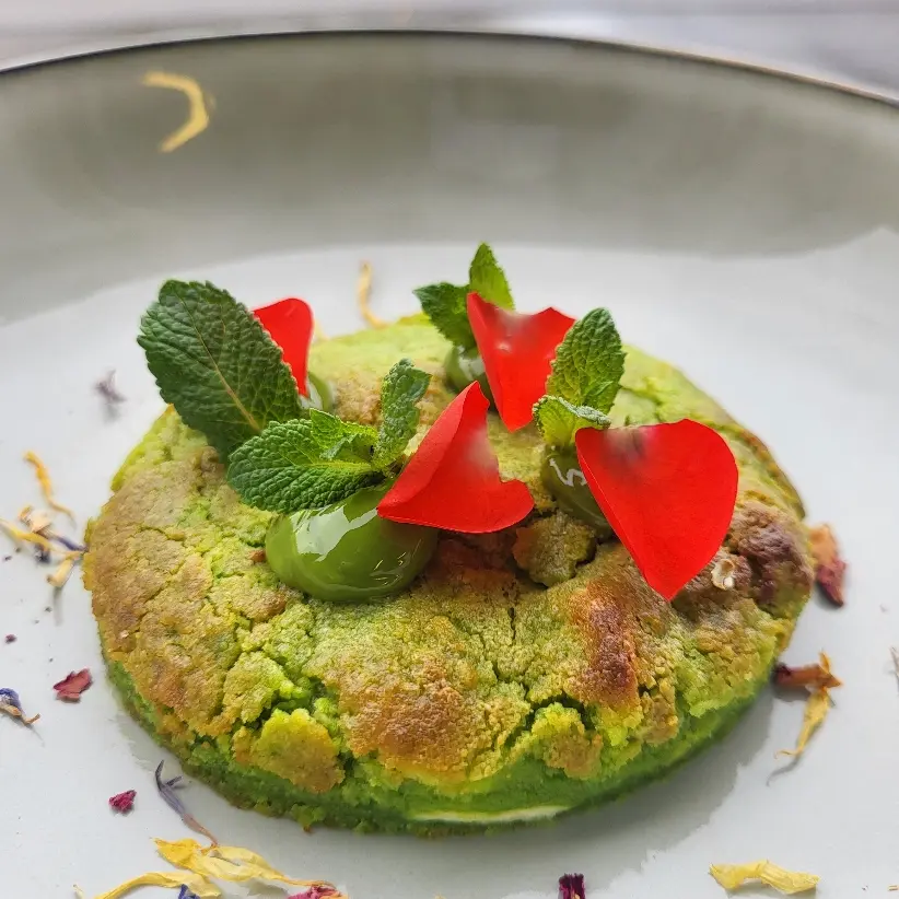 creation thumb for Soft pistachio cookies