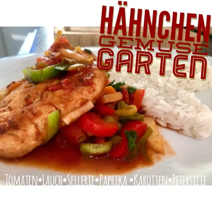 creation thumb for Hähnchen Gemüsegarten