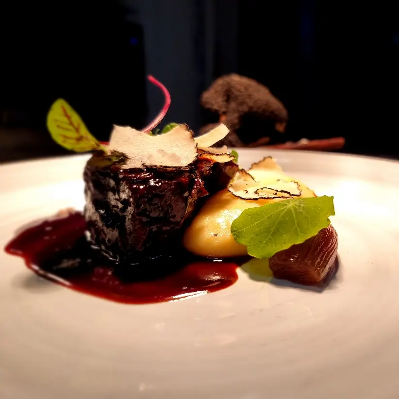creation thumb for Stracotto di manzo con demiglace al porto