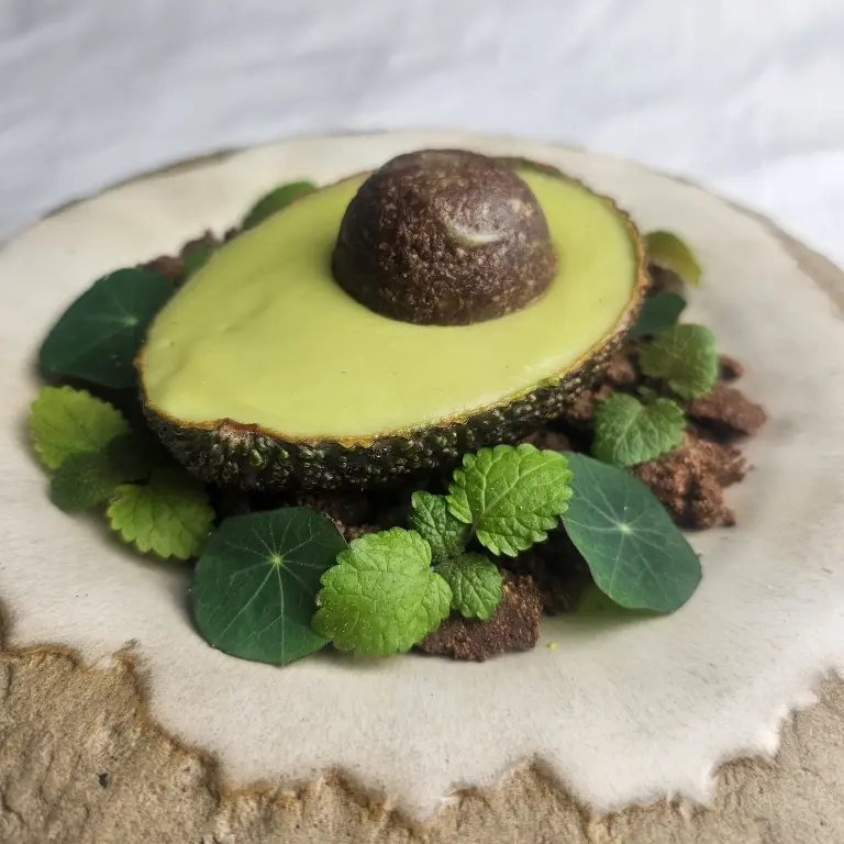 creation thumb for Vegan Avocado panna cotta 2.0