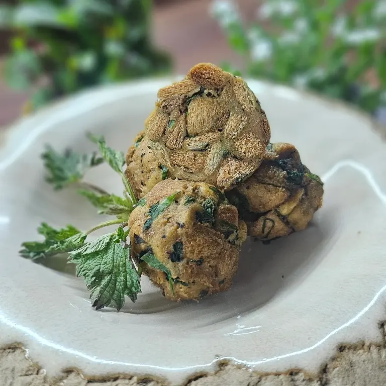 creation thumb for Bun dumplings with nettle and wild garlic