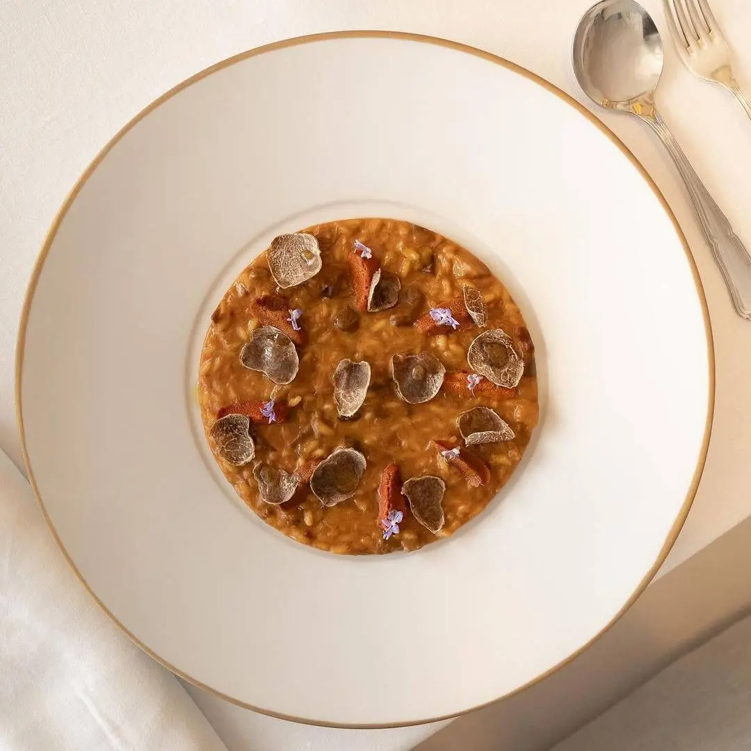 creation thumb for Galician Sea Urchins and White Truffle from Alba