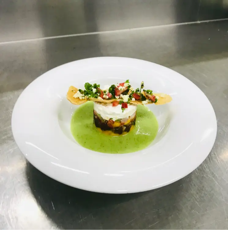 creation thumb for Salsa di tonno e frutta con panna acida 😋🍲