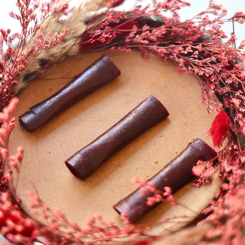 creation thumb for Beetroot Candy & Cheese Roll