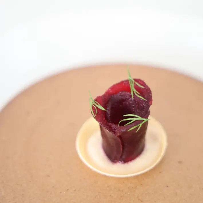 creation thumb for Cashew & Beetroot Tartlets