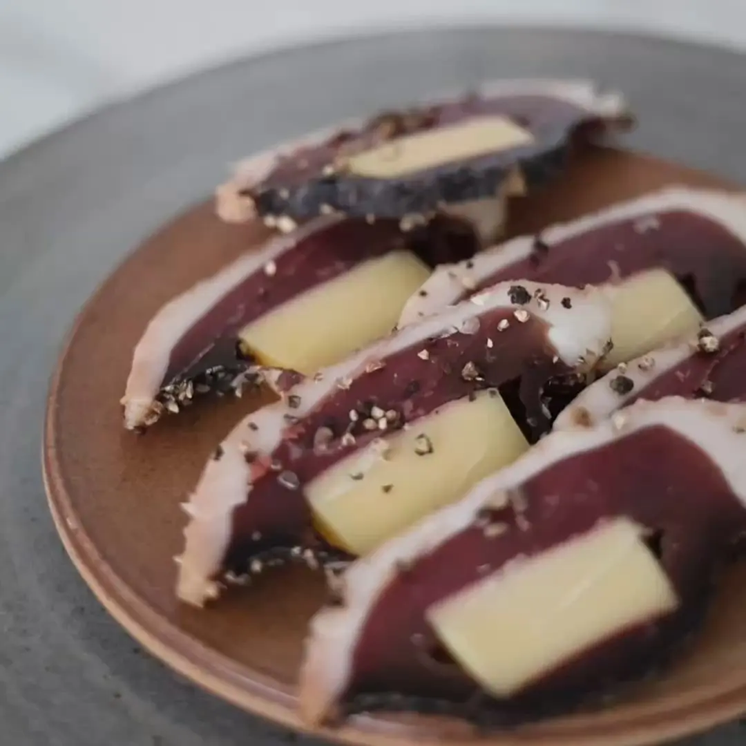 creation thumb for Dry-Aged Duck Breast Charcuterie with Comté