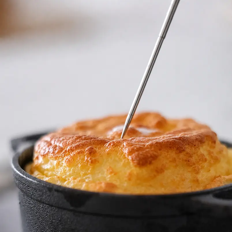 creation thumb for Comté Soufflé with Parmesan Mousse 🧀