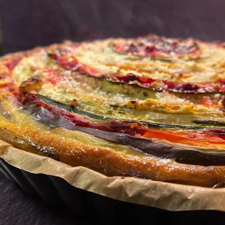creation thumb for Gemüse Quiche ...