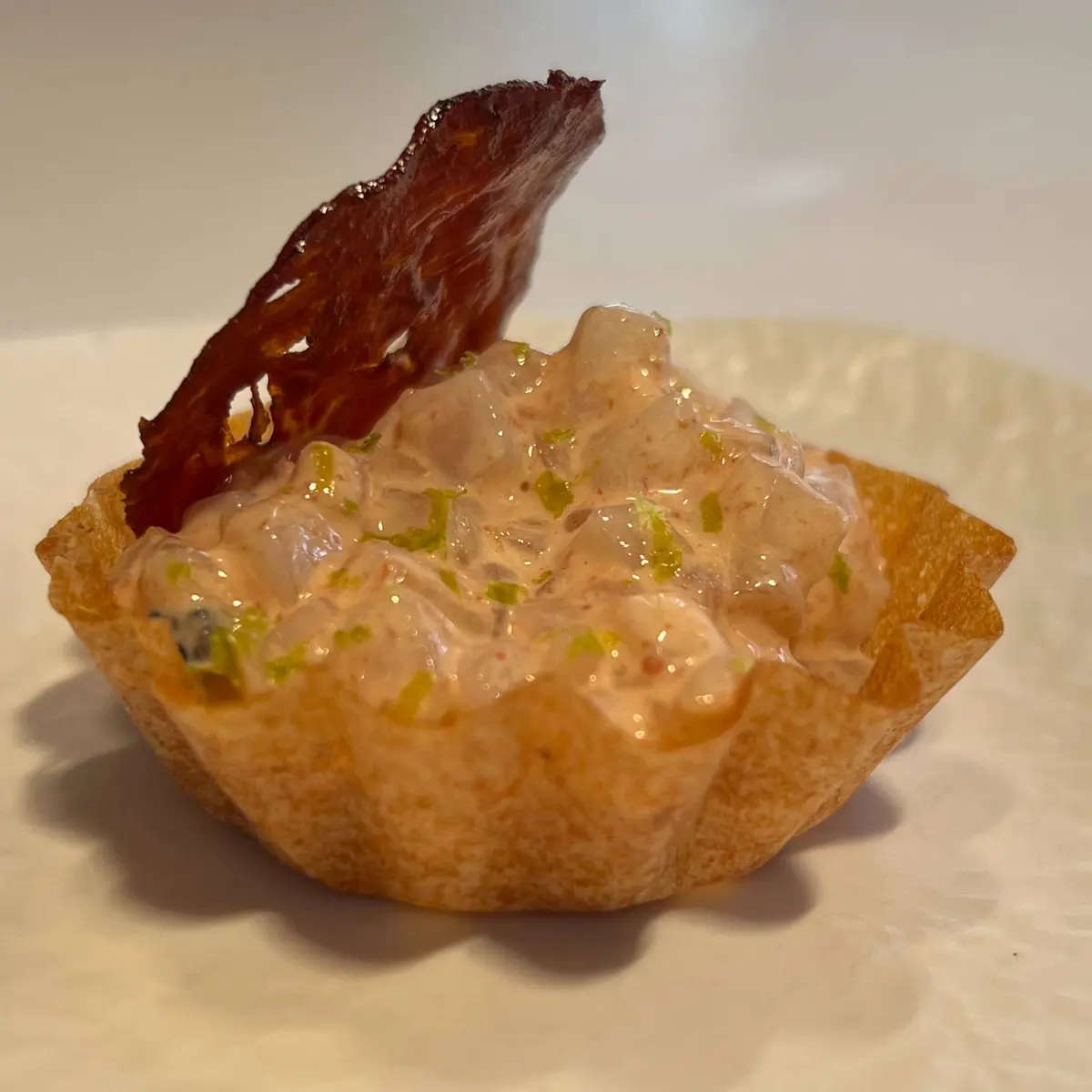 creation thumb for Squid & Chorizo Tartare
