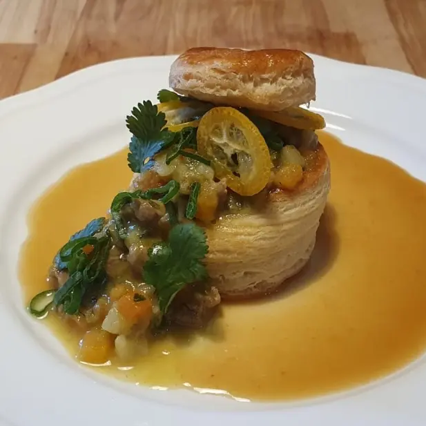 creation thumb for Lamb belly vol au vent