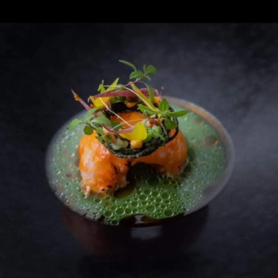 creation thumb for Langostino|Langbohne|Tomate