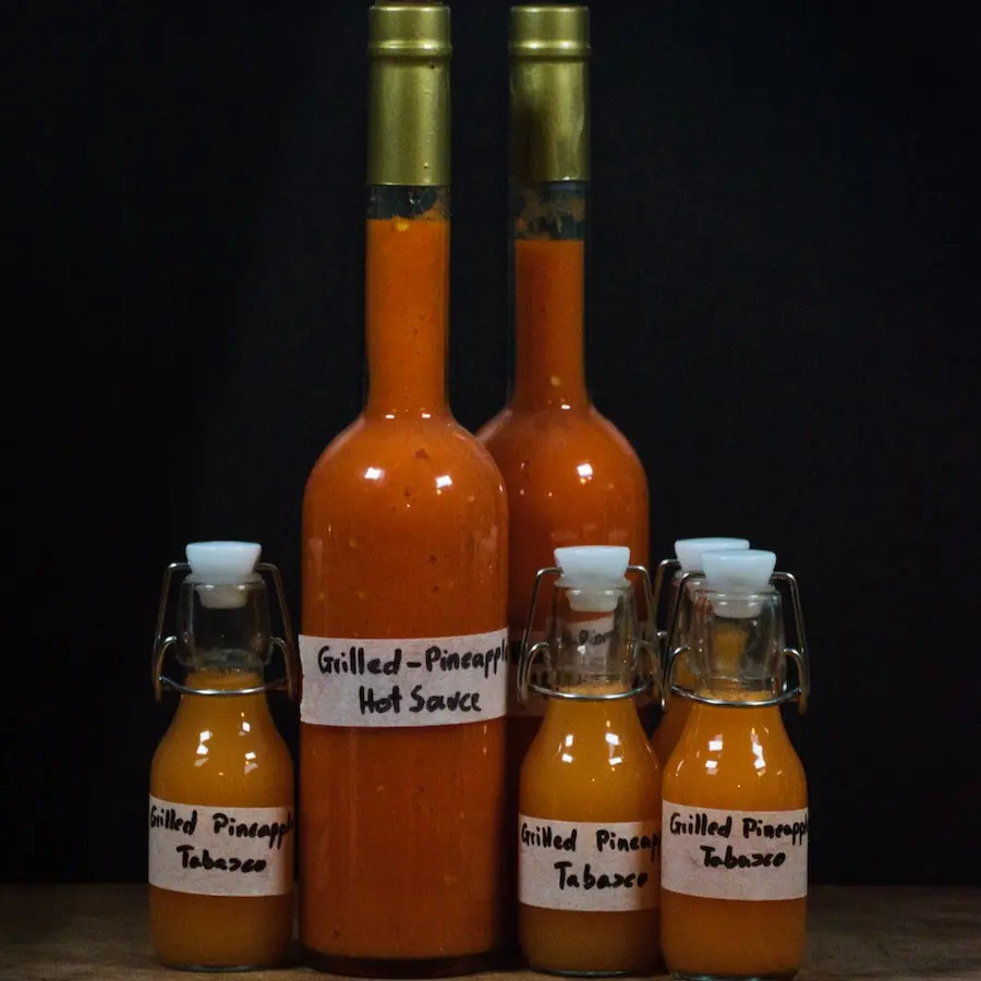 creation thumb for Ananas Grigliato & Salsa Piccante Koji