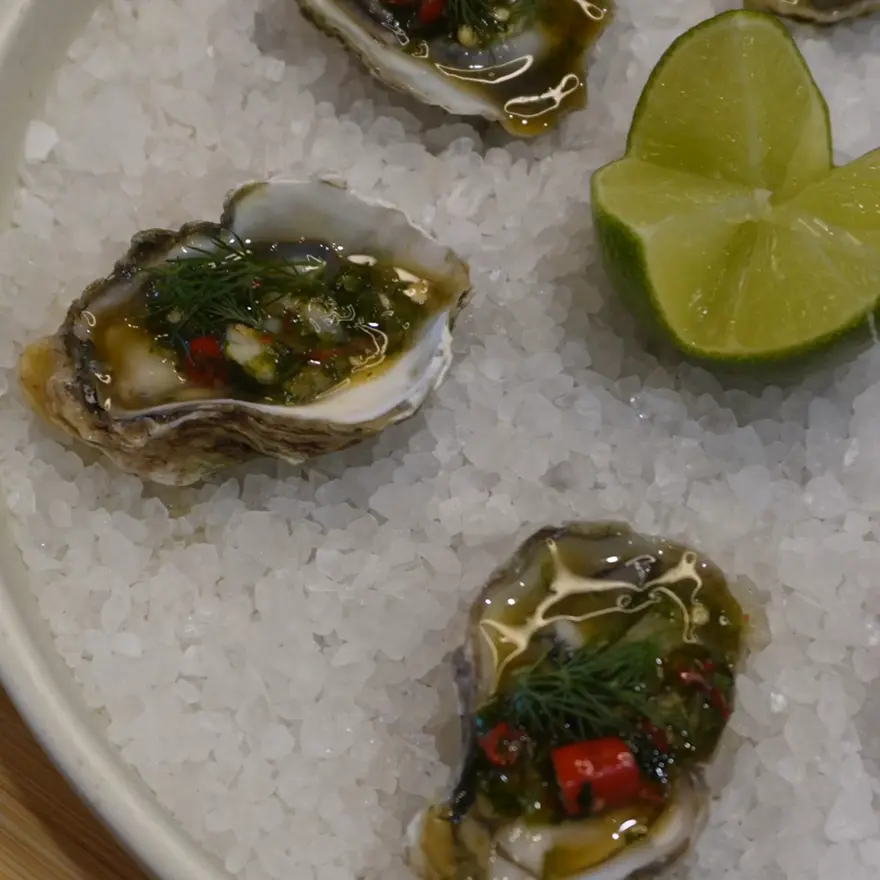 creation thumb for Oysters with Jeow Som