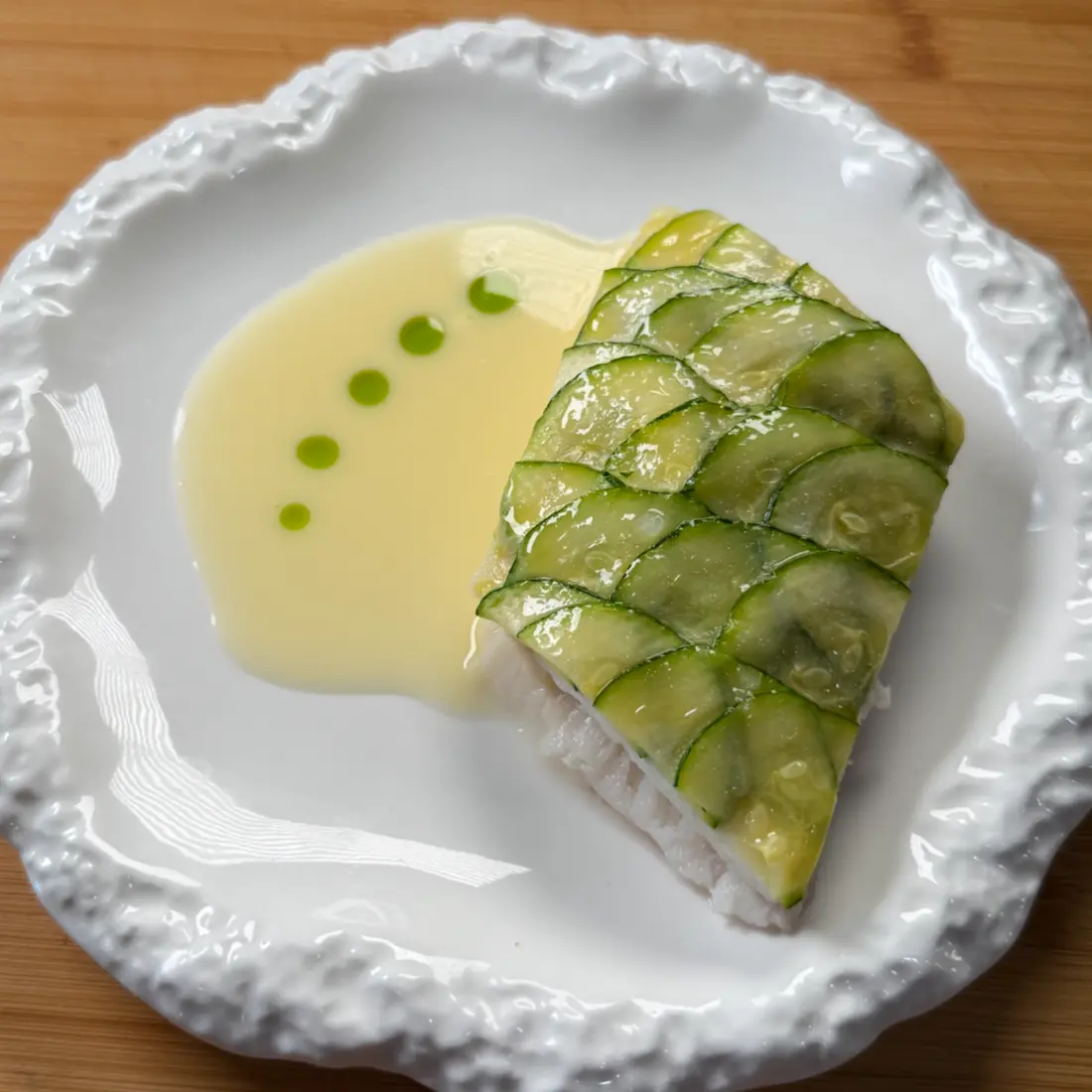 creation thumb for Fish with Zucchini Scales