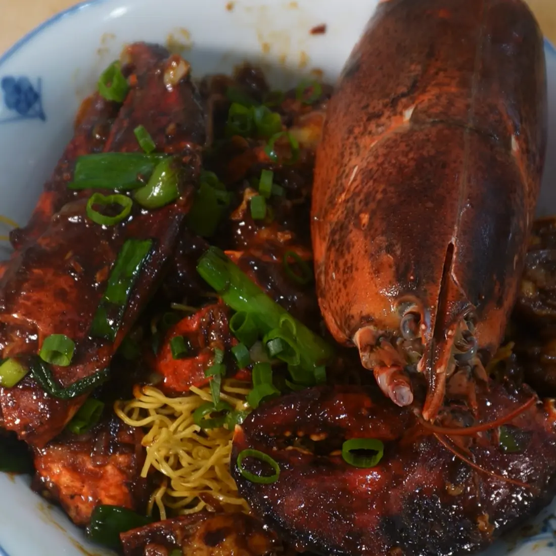 creation thumb for Crispy Lobster Noodles