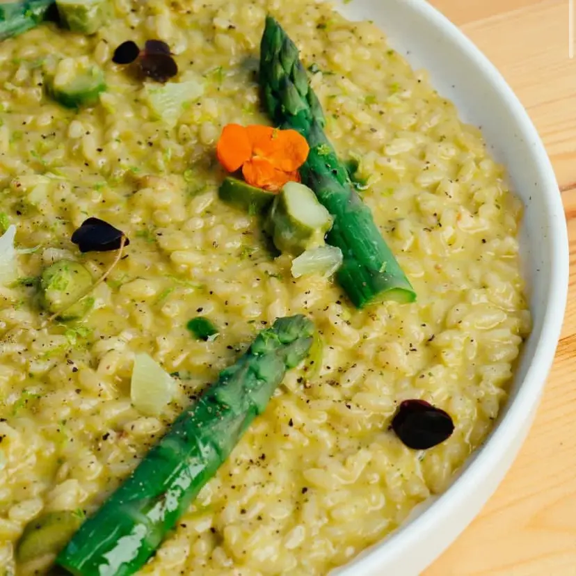 creation thumb for Asparagus risotto