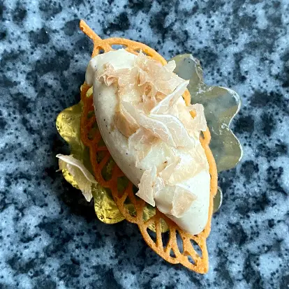 creation thumb for Vanilla ice cream, tokaji jelly, Alba truffle