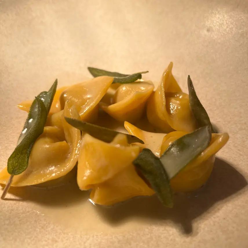 creation thumb for Lobster tortellini with sage butter 🦞🌱