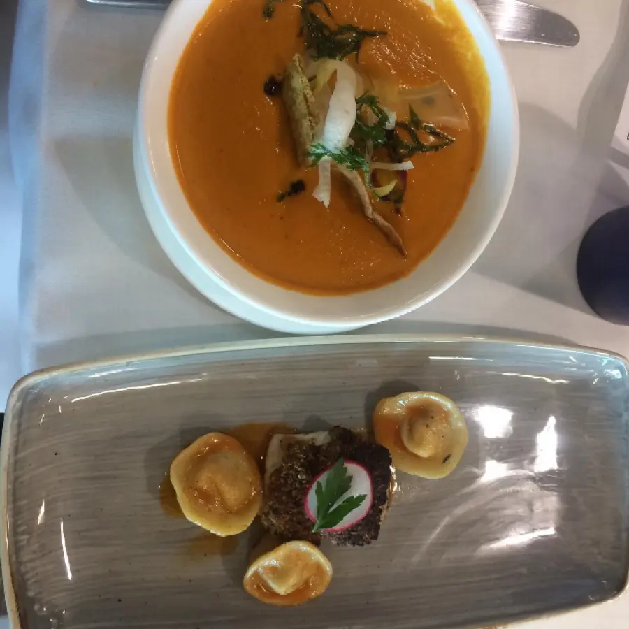 creation thumb for Plated final of my culinary restaurant class
