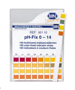 pH Color Fixed Indicator Strips