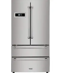 36 in. 21 cu. ft. French Door Refrigerator in Stainless Steel
