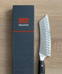 Knife Santoku Damasco 7” - Sun collection