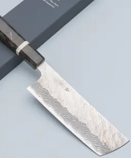 VG10 Tsuchime Damast Migaki Birch Nakiri