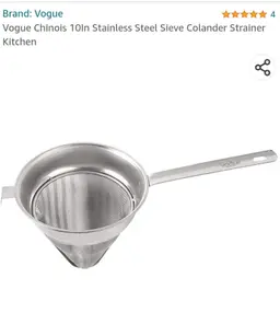 Vogue aluminium Chinois [sieve]