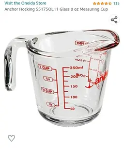 Anchor measuring jug