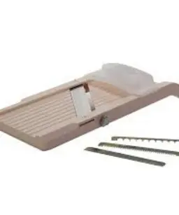 Benriner Super Slicer, with 4 Japanese Stainless Steel Blades, Beige